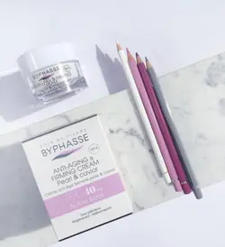 کرم ضد پیری PRO40 مروارید و خاویار بایفاس (Byphasse)  50 میلی لیتر