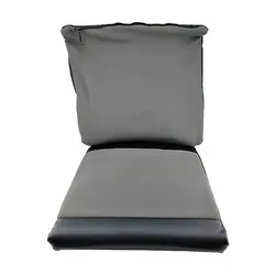 مکانیزم نشیمنگاه ایربگ دار روکش دوبل صندلی ماساژور مشکی