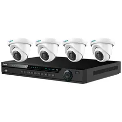 پک سیستم مدار بسته کپچر 4 کانال 4 دوربین R2-IP4CHKIT - tiogate