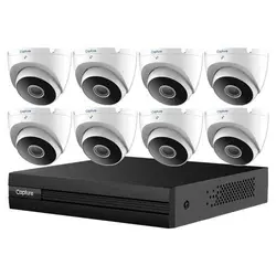 پک سیستم مدار بسته کپچر 8 کانال 8 دوربین R2-HD4CHKIT - tiogate