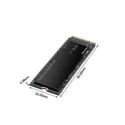 حافظه SSD وسترن دیجیتال مدل BLACK SN750 NVME ظرفیت 2 ترابایت