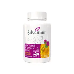 مکمل درمانی برای بیماری کبد و کلیه گربه ها و سگ های نژاد کوچک بیو پت اکتیو مدل Silycumin 50 Mg