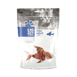 تشویقی گربه مدل سوسیسی نرم USpet با طعم ماهی