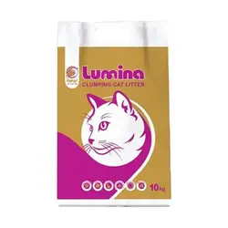 خاک آنتی باکتریال گربه با عطر لیمو Lumina