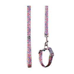 ست قلاده گردنی+لید طرح 6ضلعی مانا ارغوان