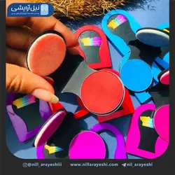 گچ مو سکه ای رنگی ایمن آف نوبل کد 8253