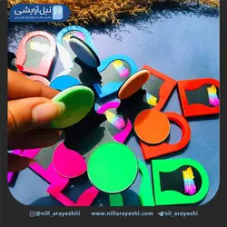 گچ مو سکه ای رنگی ایمن آف نوبل کد 8253