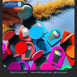 گچ مو سکه ای رنگی ایمن آف نوبل کد 8253