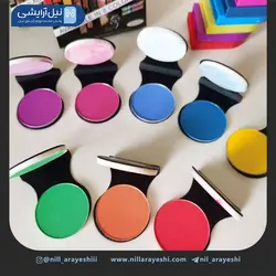 گچ مو رنگی سکه ای