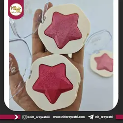 رژگونه رومانتیک برد طرح ستاره کد T469B | پخش عمده