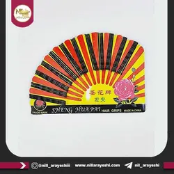 سنجاق سر مشکی ورقی کارتی