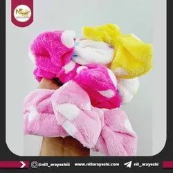 هدبند مدل پا‌پیون خال دار
