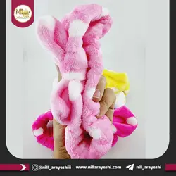 هدبند مدل پا‌پیون خال دار