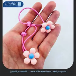 کش مو کارتی طرح گل لایلای کد 1