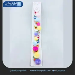 کش مو‌ کارتی توپک خز و کش میوه ای هوایینگ کد 5
