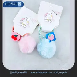 کش مو‌ کارتی توپک خز و کش میوه ای هوایینگ کد 5