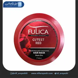 ماسک مو کاسه ای فاقد سولفات تقویت کننده موهای قرمز فولیکا 300 میل | فروش عمده