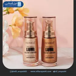 شیمر و هایلایتر بدن و صورت هدی موجی کد h – 087