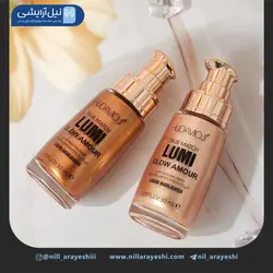 شیمر و هایلایتر بدن و صورت هدی موجی کد h – 087