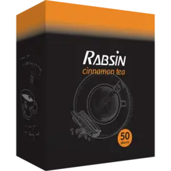 چای سیاه با طعم دارچین 50 عددی