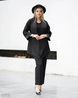 مانتو یقه آرشال بلند مدل سوگل جنس ژاکارد کد 616