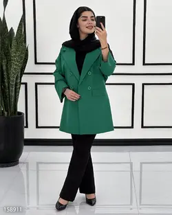 کت مدل ماندانا جنس پارچه مازراتی مدل یقه انگلیسی 4 دکمه جیب نما  کد 779