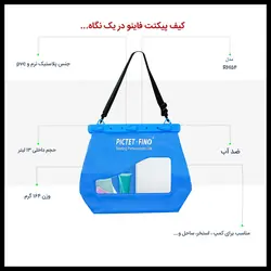 کیف دوشی ضد آب پیکتت فاینو مدل RH54