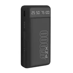شارژر همراه پی زد ایکس مدل C166 ظرفیت 45000 میلی آمپر ساعت