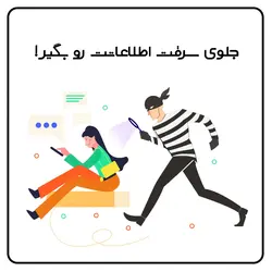 محافظ صفحه نمایش حریم شخصی راک اسپیس مناسب برای گوشی ویوو مدل Y33S