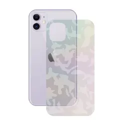 برچسب محافظ پشت گوشی iphone 11 کد 14 برند راک اسپیس