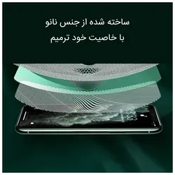 گلس سامسونگ  Galaxy  A54   5G  مدل نانو هیدروژل گرین لایت برند راک اسپیس