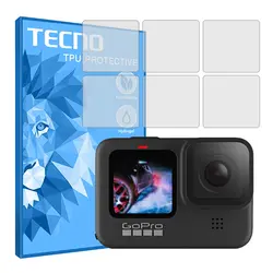 گلس دوربین GO PRO hero 9 black مدل هیدروژلی شفاف برند تکنو کد S