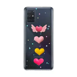 کاور دکین مدل FNY طرح بال فرشته مناسب برای گوشی موبایل سامسونگ Galaxy A71