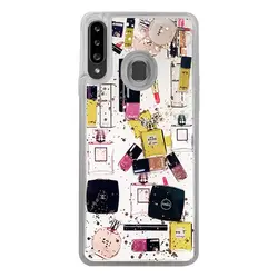 کاور دکین مدل آکواریومی طرح لوازم آرایش مناسب برای گوشی موبایل سامسونگ Galaxy A20s