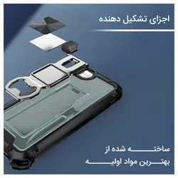 کاور فشن مدل Anti Shock مناسب برای گوشی موبایل سامسونگ Galaxy A72 5G/ A72 4G