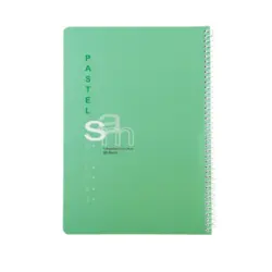 دفتر 80 برگ s.a.m سیمی کلاسیک-B طرح3