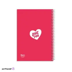 دفتر سیمی 80 برگ الیپون کد 11