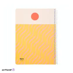 دفتر سیمی 80 برگ الیپون کد 08