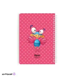 دفتر یادداشت 80 برگ الیپون کد 04