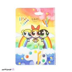 دفتر نقاشی 60 برگ سام کد 01