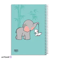 دفتر نقاشی 40 برگ فیلی الیپون کد 02