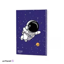 دفتر خط دار 80برگ پیتیکو کد06