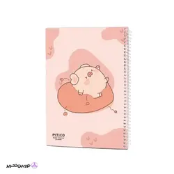 دفتر خط دار 80برگ پیتیکو کد05