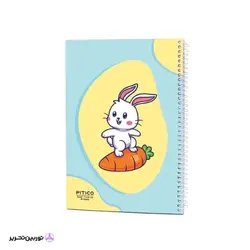 دفتر خط دار 80برگ پیتیکو کد03