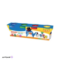 خمیر بازی 4رنگ KIDDY CLAY DO-520-4