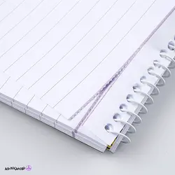 دفتر یادداشت با پرفراژ  s.a.m	 کد 12