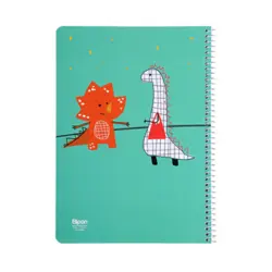 دفتر 60 برگ سیمی کلاسیک الیپون طرح 2