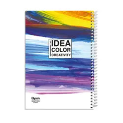 دفتر نقاشی 60 برگ سیمی فانتزی الیپون طرح 4