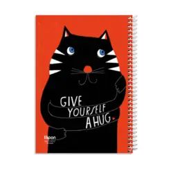 دفتر 100 برگ سیمی فانتزی الیپون طرح 8