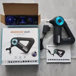 ماساژور تفنگی گان 12 سر مدل MASSAGE GUN 12 MASSAGE HEADS